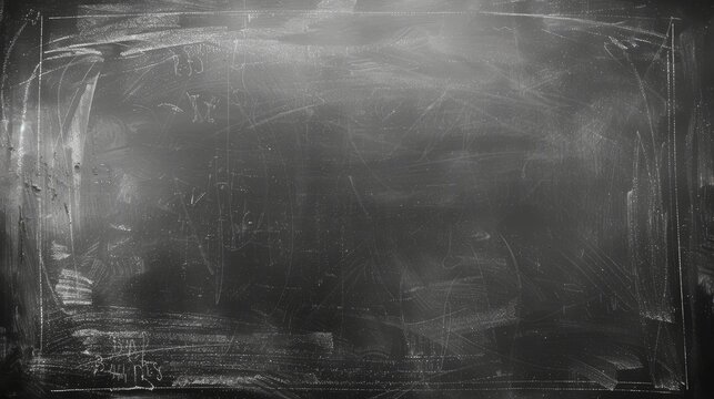 Vintage chalkboard texture background - perfect for back to school designs, educational graphics, and kid-friendly creativity - empty blackboard for white chalk text drawings - college concept and cla