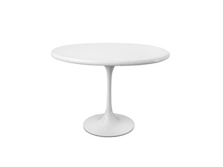White table, transparent background