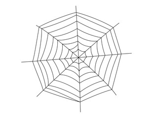 spider web, spiderweb for halloween illustration