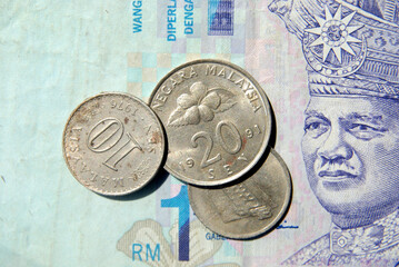Malaysian ringgit dating from around 2001