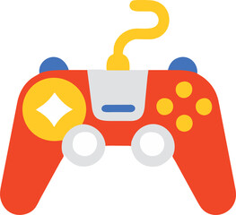 game, icon colored shapes