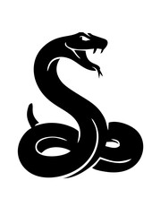 black snake illustration