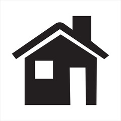 house icon set. flat style icon for web site design, logo, app, UI isolated on white background. Vector illustration. eps 