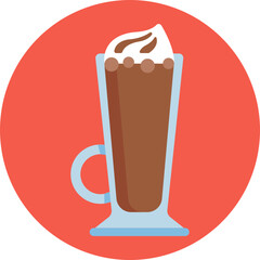 Iced Coffee icon captures the essence of cool indulgence, perfect for hot summer days or anytime cravings strike. - obrazy, fototapety, plakaty