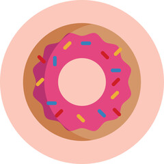 The Donut icon embodies comfort and indulgence, beckoning customers to indulge in a moment of bliss with its fluffy texture, sugary glaze, and irresistible aroma.