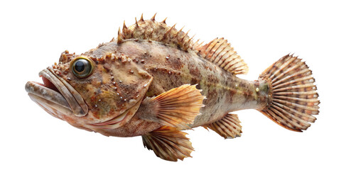 A dangerous stonefish with aggressive posture and spines

A dangerous stonefish with aggressive posture and spines
