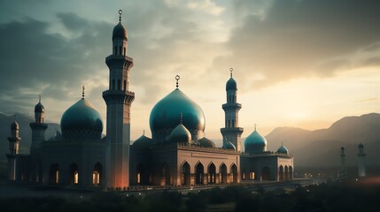 islamic lantern background Ideal for ramadhan festive, eid fitr, eid adha, islamic background , cozy, warm,  holidays, invitations, and decorations, ratio 16:9px