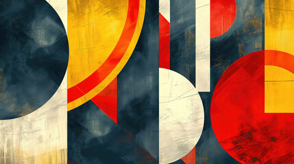 Abstract background flat art concepts, simple shapes and forms.