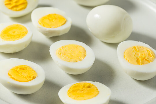 Healthy Cooked Hard Boiled Eggs