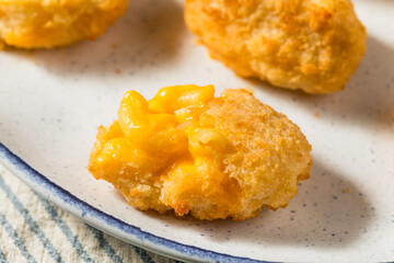 Deep Fried Macaroni and Cheese Bites