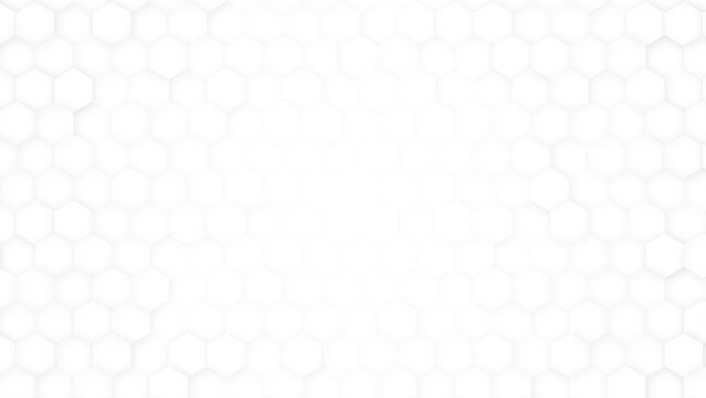 Abstract. hexagon white background. honeycomb white Background. Hexagonal grid pattern