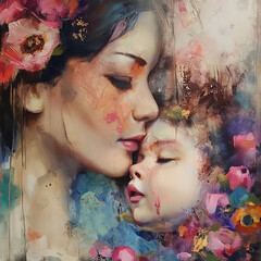 Mothers Day Dzień Matki - obrazy, fototapety, plakaty