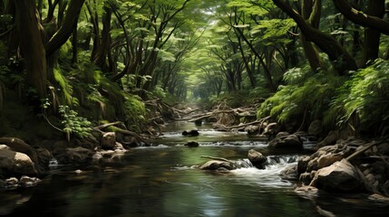 Fototapeta premium Fantasy World Landscape 