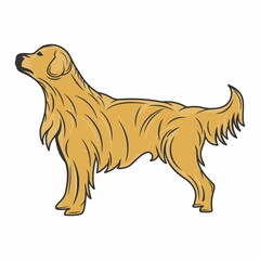 dachshund dog illustration