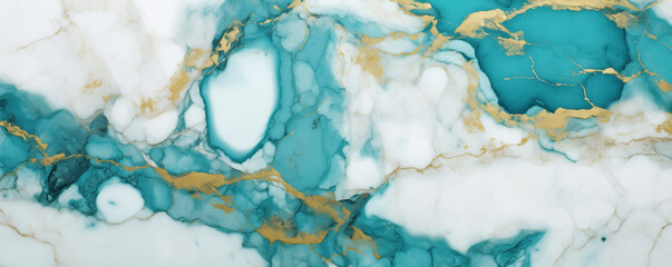 Cyan Marble floor background with copy space, no people 