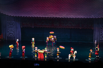 water puppets of vietnam