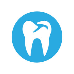 Dental flat  design icons