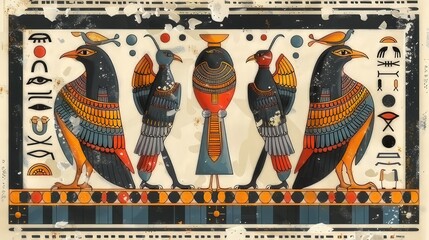 Ancient Egyptian Sacred Symbols 
