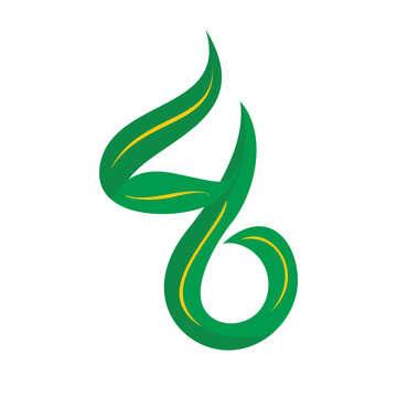 logo depicting leaves forming the number 46