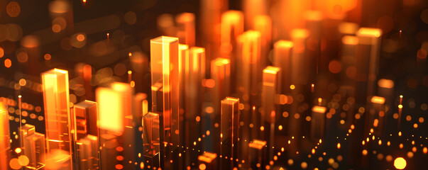 Obraz premium abstact graphic blackground for digital, wave, investment, digital or business concept.