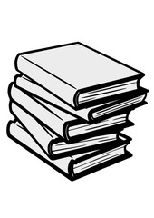 stack of books