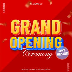 grand opening soon promo template design for web or social media