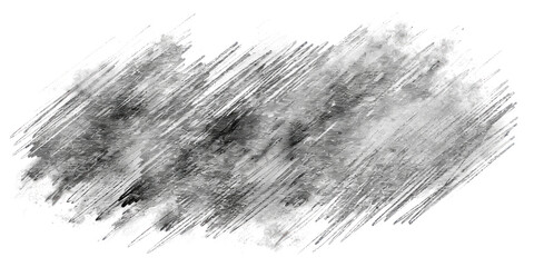 Lines hatching grunge graphite pencil isolated isolated on transparent png.
