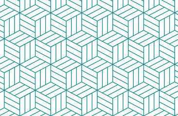 Geometric shape pattern simple vector illustration