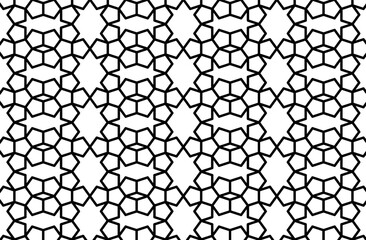 Geometric shape pattern simple vector illustration