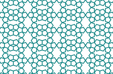 Geometric shape pattern simple vector illustration