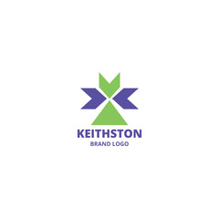 Keithston's abstract logo design