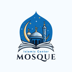 Islamic Center illustration of mosque