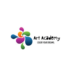 Art Academy business logo abstract