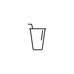 Soda Drink Can Glass icon