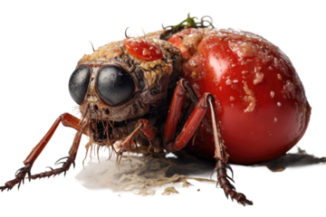 Enchanting Encounter: Fruit and Insect Dance.