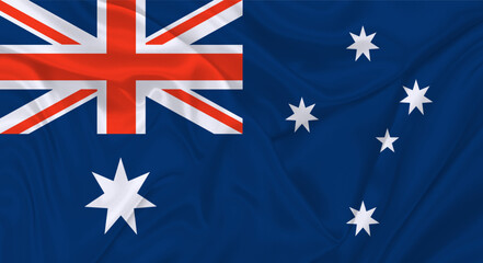 Australia Country National Flag.Australian Nation State Union Patriotic Blue Red White Star Cross Patriotism History Melbourne Flag Symbol Vector Banner Emblem Icon Illustration Design