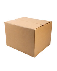 Box isolated on transparent background