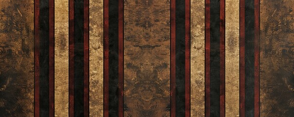 Khaki strips and dark brown stripes wallpaper