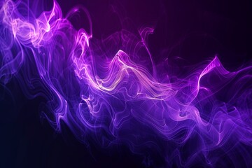 Abstract purple smoke neon light background. generative ai - 765056840
