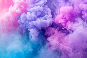 Fototapeta premium colorful smoke background. generative ai