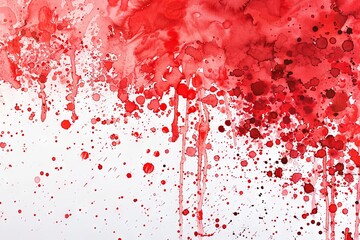 red watercolor abstract texture background. generative ai
