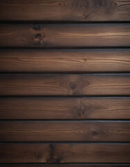 Obraz na płótnie Canvas Old brown rustic dark grunge wooden timber wall or floor or table texture - wood background banner