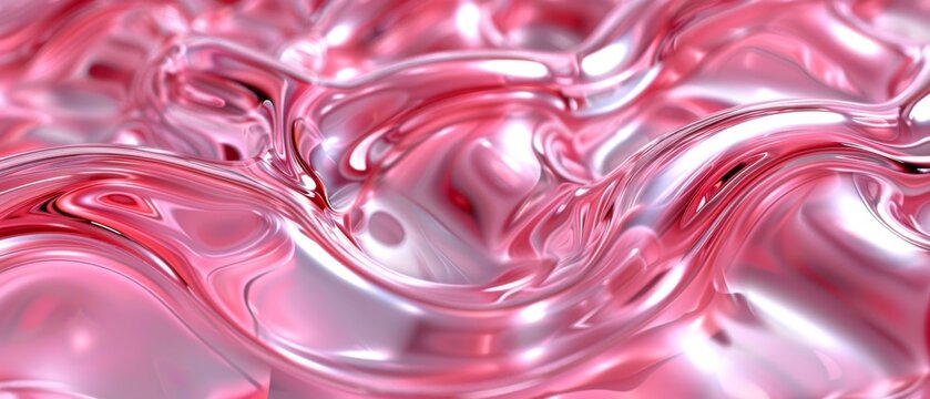  A pink and white background with swirls