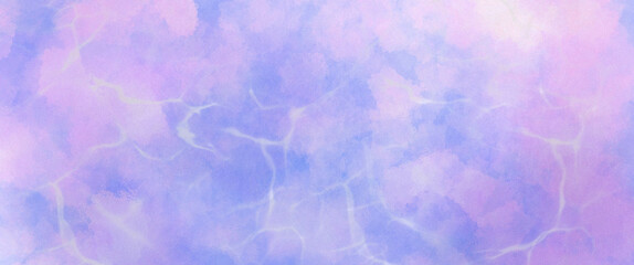 Blue and purple background with white elements, stone, marble