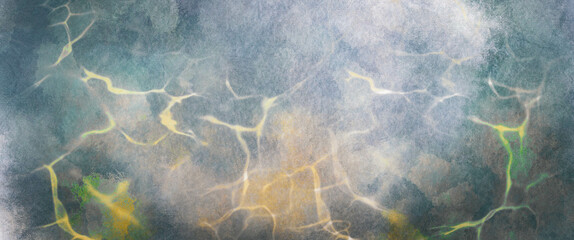 Dark gloomy background with white and light elements, stone, marble