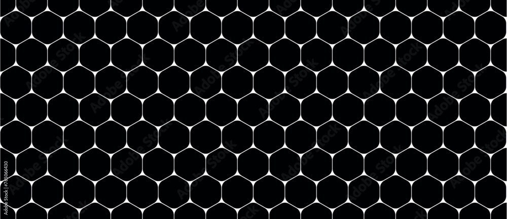 Poster seamless hex background. abstract honeycomb cell. hexagon geometric pattern. design for the backgrou