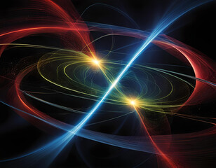 Quantum physics transcending into science, concept