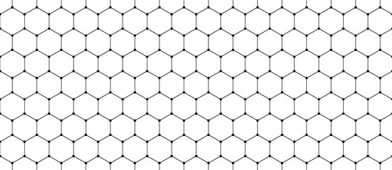Seamless hex background. abstract honeycomb cell. Hexagon geometric pattern. Design for the background flyers, ad honey, fabric, clothes, texture, textile pattern. Vector illustration