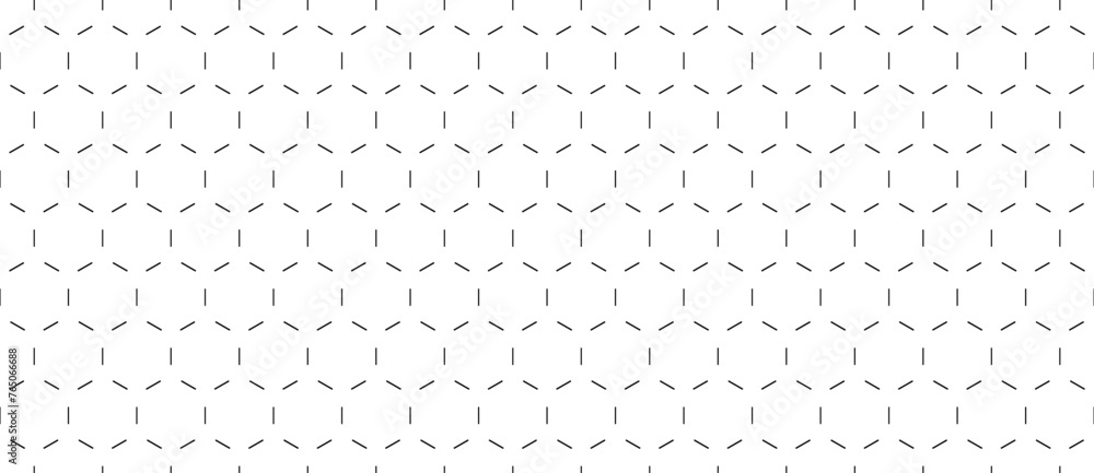 Poster hexagon vector abstract geometric technology seamless cubes background. halftone hex retro simple pa