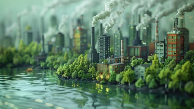 A captivating narrative showing the journey of a town from being a pollution hotspot to becoming a model of environmental stewardship and green living